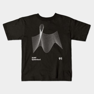 Slint / Spiderland / Minimal Graphic Design Kids T-Shirt